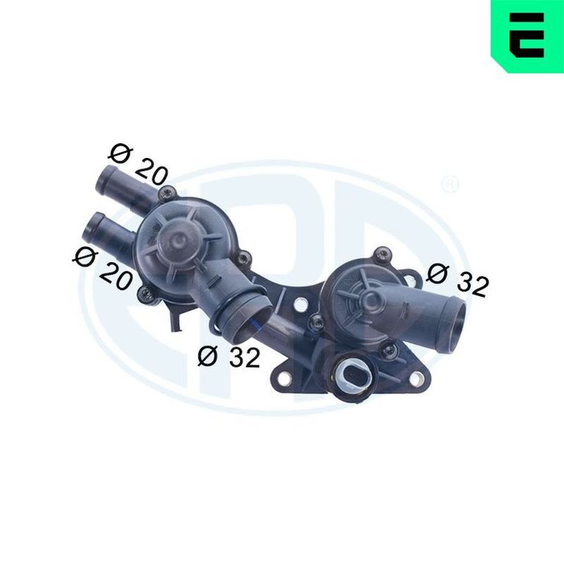 ERA TERMOSTAT 87 °C KOMPLE GOLF/JETTA III/PASSAT/TOURAN 1.6 FSI 03>08 (03C121111H)
