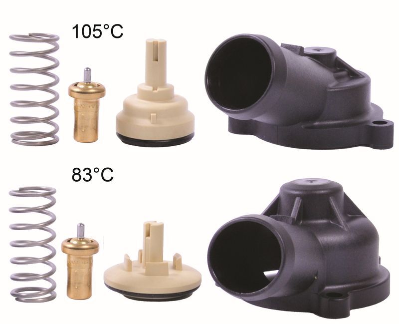 GATES TERMOSTAT (2 TERMOSTAT/KAPAK) 1.4 TSI CAXA (03C121111T)