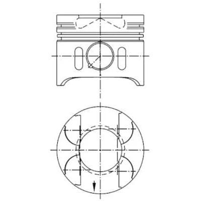 NURAL PİSTON.611 89.00 MM SPR./VITO CDİ (30 PİM) (A6110301517)