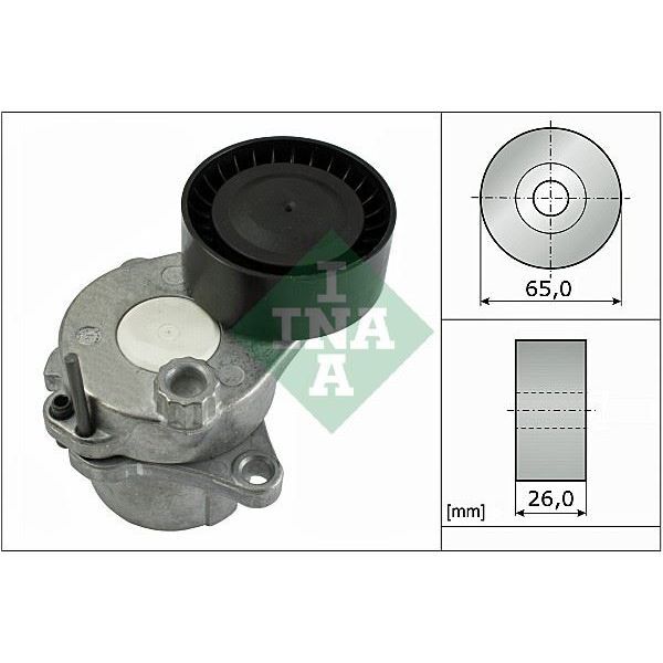 INA V KAYIŞ GERGİ KÜTÜĞÜ M651 (A6512001370)