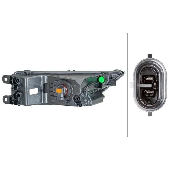 MAGNETI MARELLI SİS FARI SOL SİYAH TIGUAN/T-ROC 17> (5NA941699B)