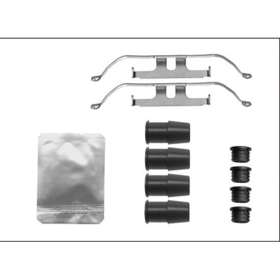 HELLA PAGID BALATA SAC TM.TK. ÖN. F20-F21-F30-F32-F33-F34-F35-F36. TAKOZLU. (34116850645)