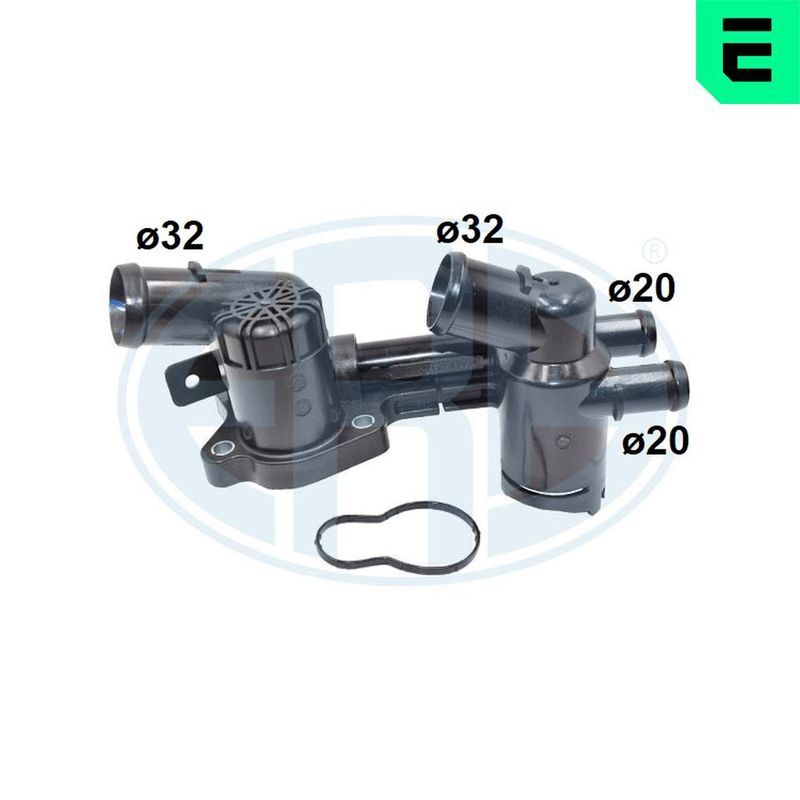 ERA TERMOSTAT 80°C GOLF6/JETTA/POLO/A3/CBZA/CBZB 1,2 TSI 10> (03F121111A)