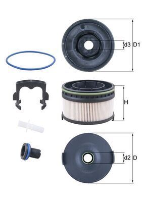 KNECHT YAKIT FİLTRESİ (A6540920000)
