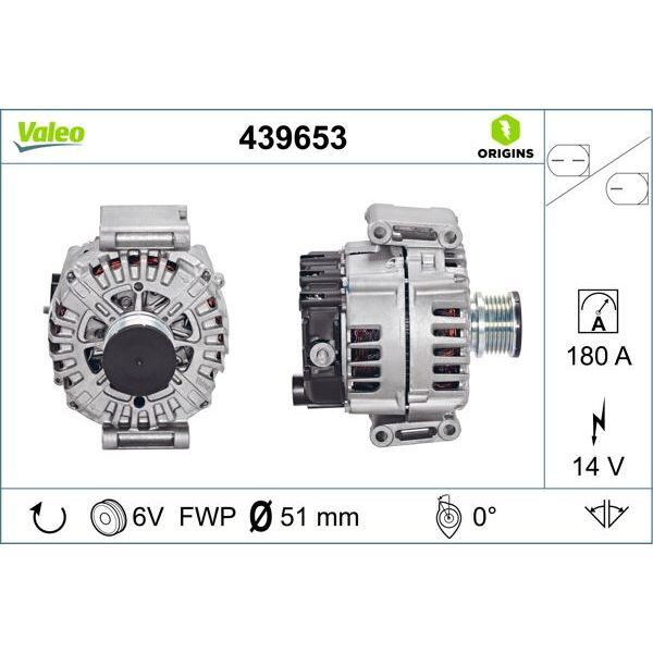 VALEO ALTERNATÖR (A0131546802)
