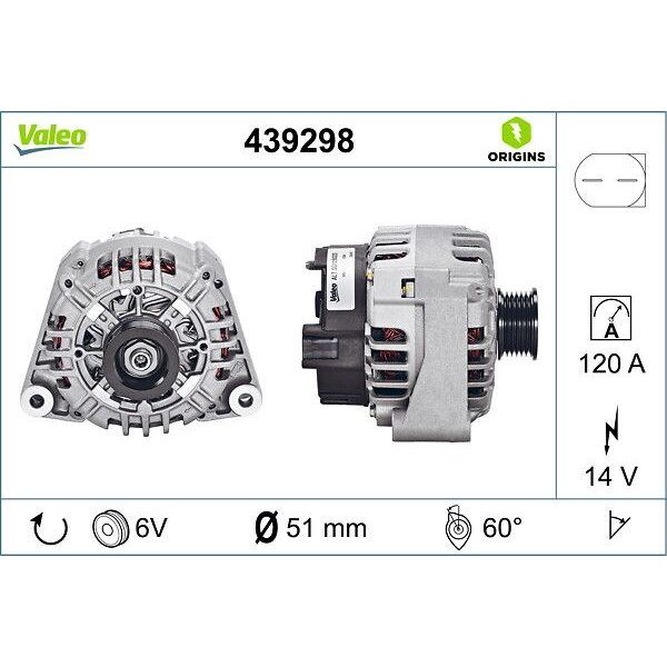 VALEO ALTERNATÖR MERCEDES (A0131548102)