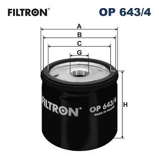 FILTRON YAĞ FİLTRESİ (A2811800310)