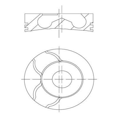 MAHLE PİSTON.602 LA 89.00 MM SPR. TURBO (A6020301017)