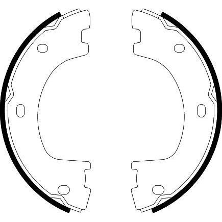 HELLA PAGID EL FREN BALATASI. W906-907. SPRINTER-CRAFTER. 415-515 CDI. YAYSIZ. (A9064200420)