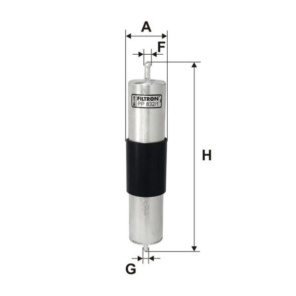 FILTRON YAKIT FİLTRESİ A6 12>2,0 TDI (4G0127400C)