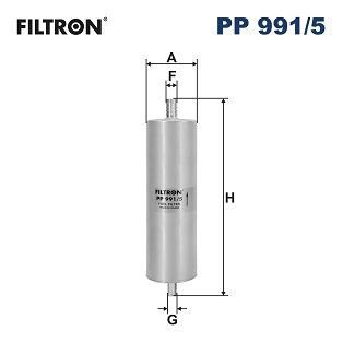 FILTRON YAKIT FİLTRESİ A4,A5,Q7 2.0-2.7-3.0 TDİ 2008> (4G0127401)