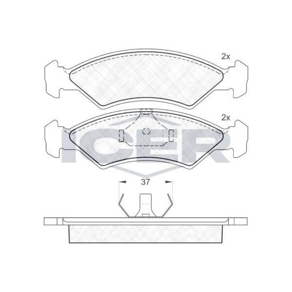 FEBI TERMOSTAT KOMPLE GOLF/JETTA/PASSAT/TIGUAN/CAXA/CMSB (03C121111T)