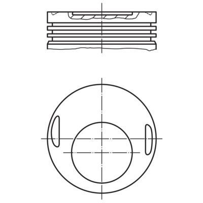 MAHLE PİSTON 89,5MM