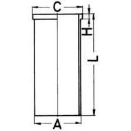 MAHLE PİSTON. 87,50 MM. 0,50. M602-603. W124-126-201. TD. 28 PIM. (A6020300017)