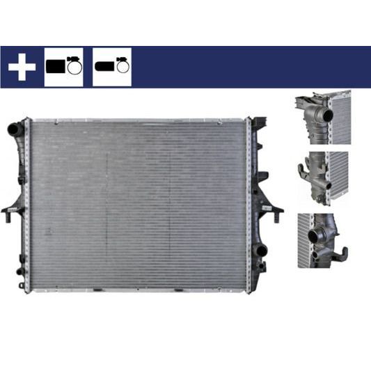BEHR SU RADYATÖRÜ TOUAREG 2,5 TDI (7L6121253C)
