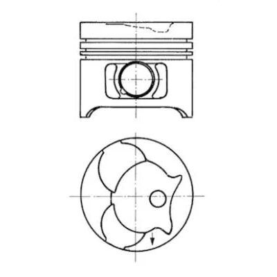 MAHLE PİSTON 89 (A6010301817)