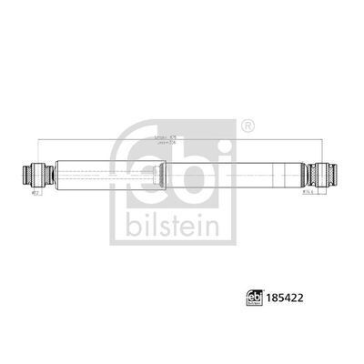 FEBI AMORTİSÖR ARKA SAĞ/SOL T5 04> (7H0513029D)