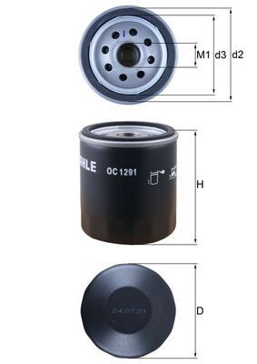 KNECHT YAĞ FİLTRESİ POLO 1,4TDI 14> CUSA/CUSB/CYZA/CYZB (03L115561A)