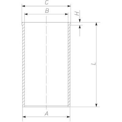 MAHLE SİLİNDİR GÖMLEĞİ 81.00 MM 2.0/2.5 TDI Y.M (029WV2500)