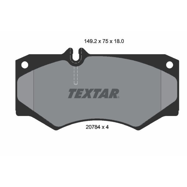 TEXTAR FREN BALATASI (A0014201420)