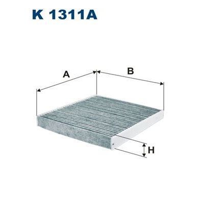 FILTRON POLEN FİLTRESİ GOLF VII KARBONLU (5Q0819653)