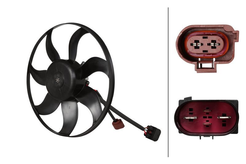 HELLA TERMAL FAN MOTORU GOLF V PASSAT 2,0 TDI SOL (1K0959455DT)