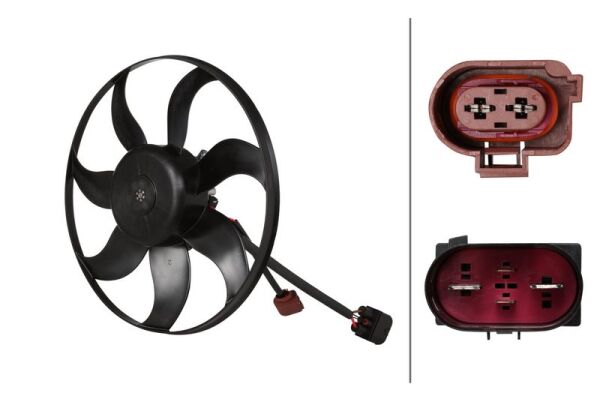 HELLA TERMAL FAN MOTORU GOLF V PASSAT 2,0 TDI SOL (1K0959455DT)