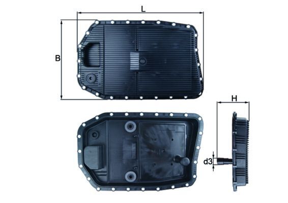 KNECHT ŞANZIMAN KARTERİ E60/E65/E87/E90/SET (24152333907)