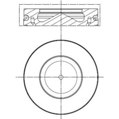 MAHLE PİSTON SEGMAN N47N 84,00 MM (STD) E90LCI/F10/F20/F30 - 184 BEYGİRLİK (11257810755)