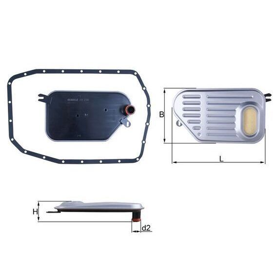 KNECHT ŞANZIMAN FİLTRESİ E46 (24341423376)