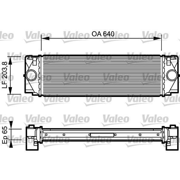 VALEO INTERKOL RADYATÖRÜ SPR.906 CRAFTER BJK,BJM (A9065010101)