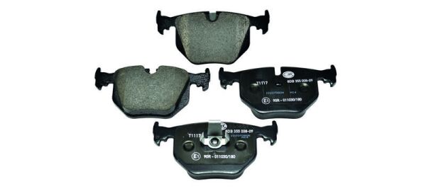 HELLA PAGID ARKA FREN BALATASI. E38-E39-E53-E83-RANGE ROVER III . (34216761251)