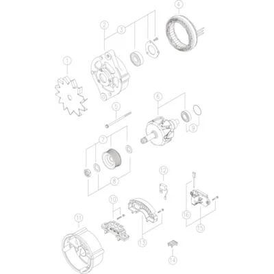 MEAT & DORIA TURBO VALFİ CRAFTER T5 CADDY (1K0906627A)
