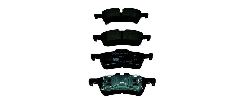 HELLA PAGID ARKA FREN BALATASI. R50-R52-R53 . (34216762871)
