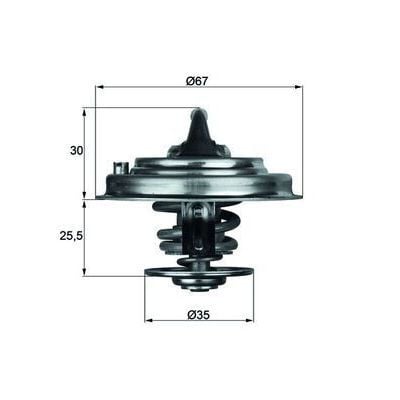 BEHR THERMO TERMOSTAT 80 °C (22121113)