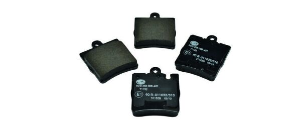 HELLA PAGID ARKA FREN BALATA. W210-203-209. TEK PİM BÜYÜK. (A0034205220)