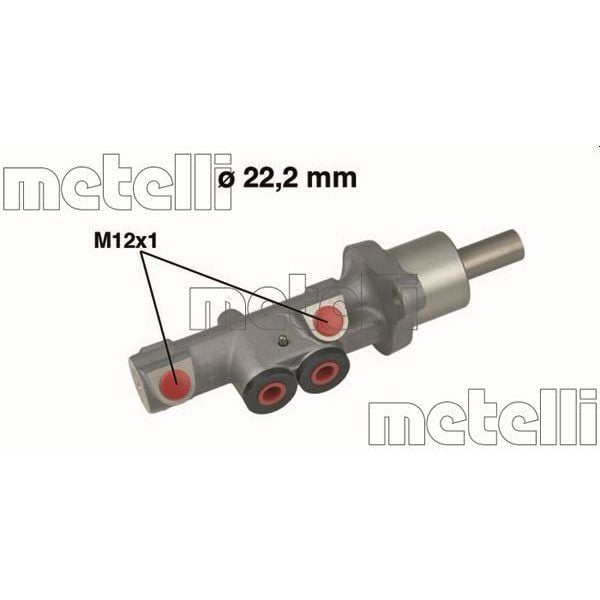 METELLI FREN ANA MERKEZ GOLF/JETTA 04> (1K1614019M)
