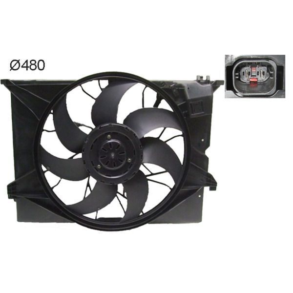 BEHR FAN W221 (A2215001193)