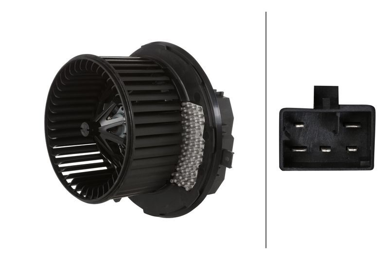 HELLA TERMAL KALORİFER MOTORU GOLF/PASSAT/JETTA/CADDY/TİGUAN/A3/Q3/YETİ 08> (1K1820015Q)