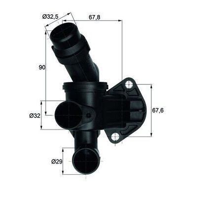 BEHR THERMO TERMOSTAT A4-A6 2,0 TFSI (06D121111G)