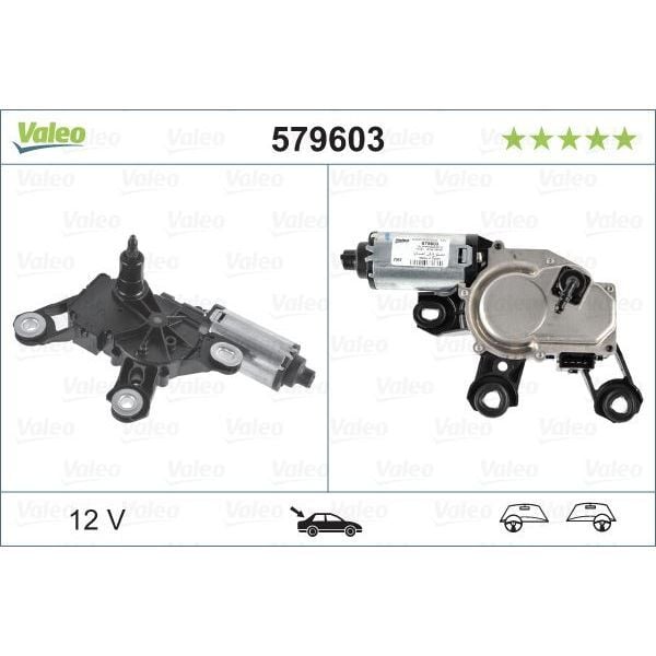 VALEO SİLECEK MOTORU A3 Q5 Q7 ARKA A4 AVANT (8E9955711)