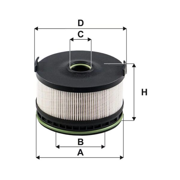 FILTRON YAKIT FİLTRESİ (A6540920000)
