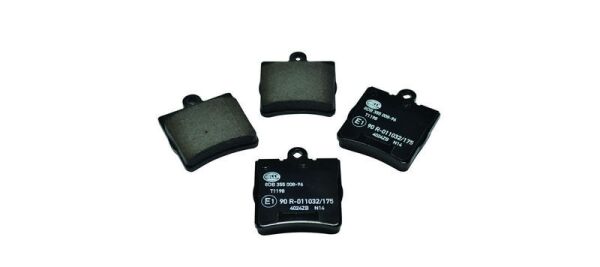 HELLA PAGID ARKA FREN BALATASI. W203-209-171. 2001-06. TEK PİM. (A0034202720)