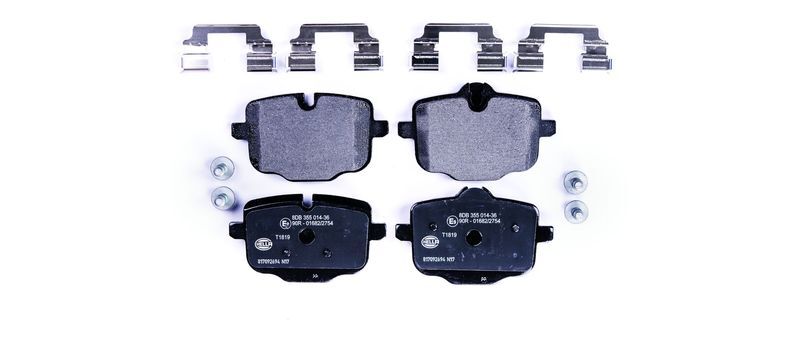 HELLA PAGID ARKA FREN BALATASI. F10-F12-F06-G30-G11-G01 ... (34216775346)