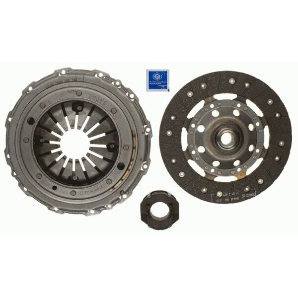 SACHS DEBRİYAJ SETİ VW 1.9 TDİ GOLFIV,BORA AGR ALH 220MM (038198141X)