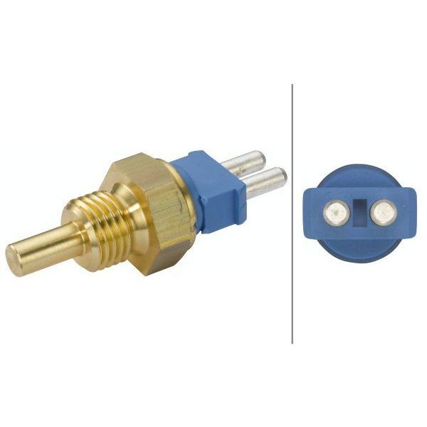 HELLA KLİMA MÜŞÜRÜ 111/104 MAVİ ÇİFTLİ (A0085424517)