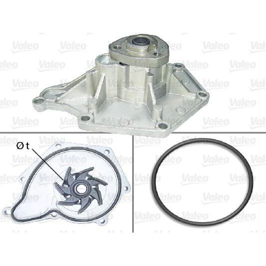VALEO SU POMPASI AUDI A4 (2004>) 3.2 FSI V6 24V TOUAREG (06E121018D)