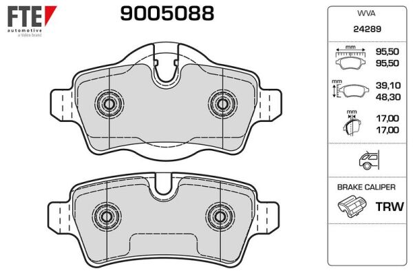 FTE FREN BALATASI ARKA R56/R55/R57/R58/R59 (34216778327)