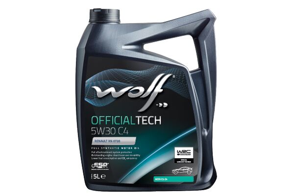 WOLF 5W30 C4 MOTOR YAĞI RENAULT RN720/MB-226.51/MB-229.51 ONAYLI EURO 4-5 5L