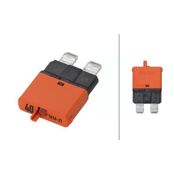 HELLA OTOMATİK SİGORTA,40A,32V,TURUNCU